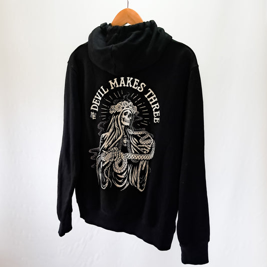 Polerón de Algodón The devil makes three  – Serigrafía Premium Andrómeda